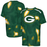 Green Bay Packers Outerstuff Youth End Zone Dri-Tek T-Shirt Green - NFL
