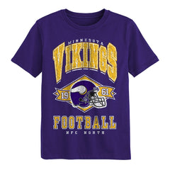 Minnesota Vikings Outerstuff Preschool Kick Off T-Shirt Purple - NFL