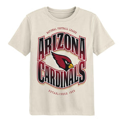Arizona Cardinals Outerstuff Youth Huddle T-Shirt Cream - NFL