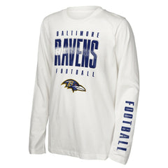 Baltimore Ravens Outerstuff Youth The Mix Combo T-Shirt Set - NFL