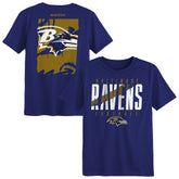 Baltimore Ravens Outerstuff Preschool Posterize T-Shirt Purple - NFL