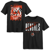 Cincinnati Bengals Outerstuff Preschool Posterize T-Shirt Black - NFL