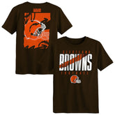 Cleveland Browns Outerstuff Preschool Posterize T-Shirt Brown - NFL
