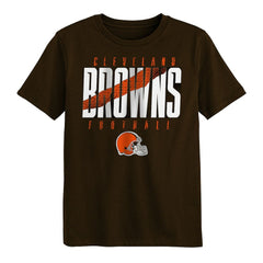 Cleveland Browns Outerstuff Preschool Posterize T-Shirt Brown - NFL