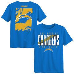 Los Angeles Chargers Outerstuff Preschool Posterize T-Shirt Powder Blue - NFL