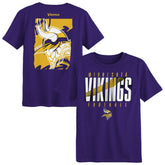 Minnesota Vikings Outerstuff Preschool Posterize T-Shirt Purple - NFL