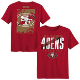 San Francisco 49ers Outerstuff Preschool Posterize T-Shirt Scarlet - NFL