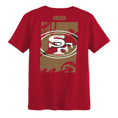 San Francisco 49ers Outerstuff Preschool Posterize T-Shirt Scarlet - NFL