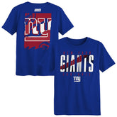 New York Giants Outerstuff Preschool Posterize T-Shirt Royal - NFL