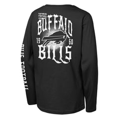 Buffalo Bills Outerstuff Youth Rumble Long Sleeve T-Shirt Black - NFL