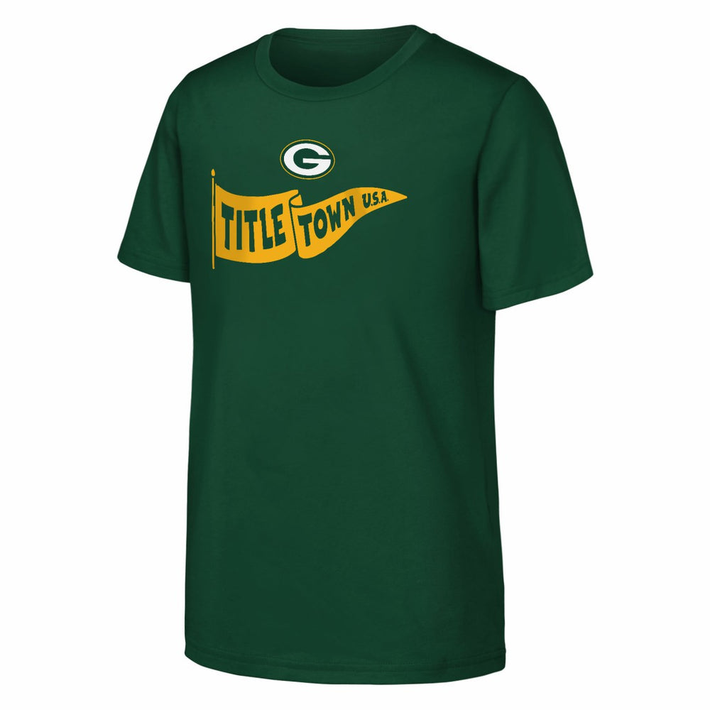 Green Bay Packers Outerstuff Youth Team Spirit T-Shirt Green - NFL