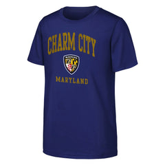 Baltimore Ravens Outerstuff Youth Team Spirit T-Shirt Purple - NFL