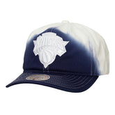 Mitchell & Ness - New York Knicks Dip Dye Pro Crown Adjustable Hat - Royal/White