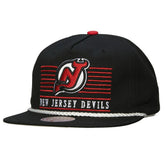 New Jersey Devils - Mitchell & Ness Ascend Deadstock Snapback Hat Black
