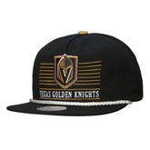 Vegas Golden Knights Mitchell & Ness Ascend Deadstock Snapback Hat Black