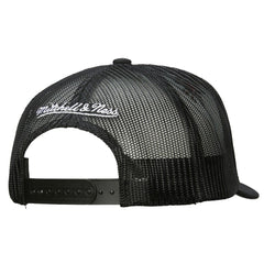 Vegas Golden Knights Mitchell & Ness Gridlock Trucker Adjustable Hat White/Black