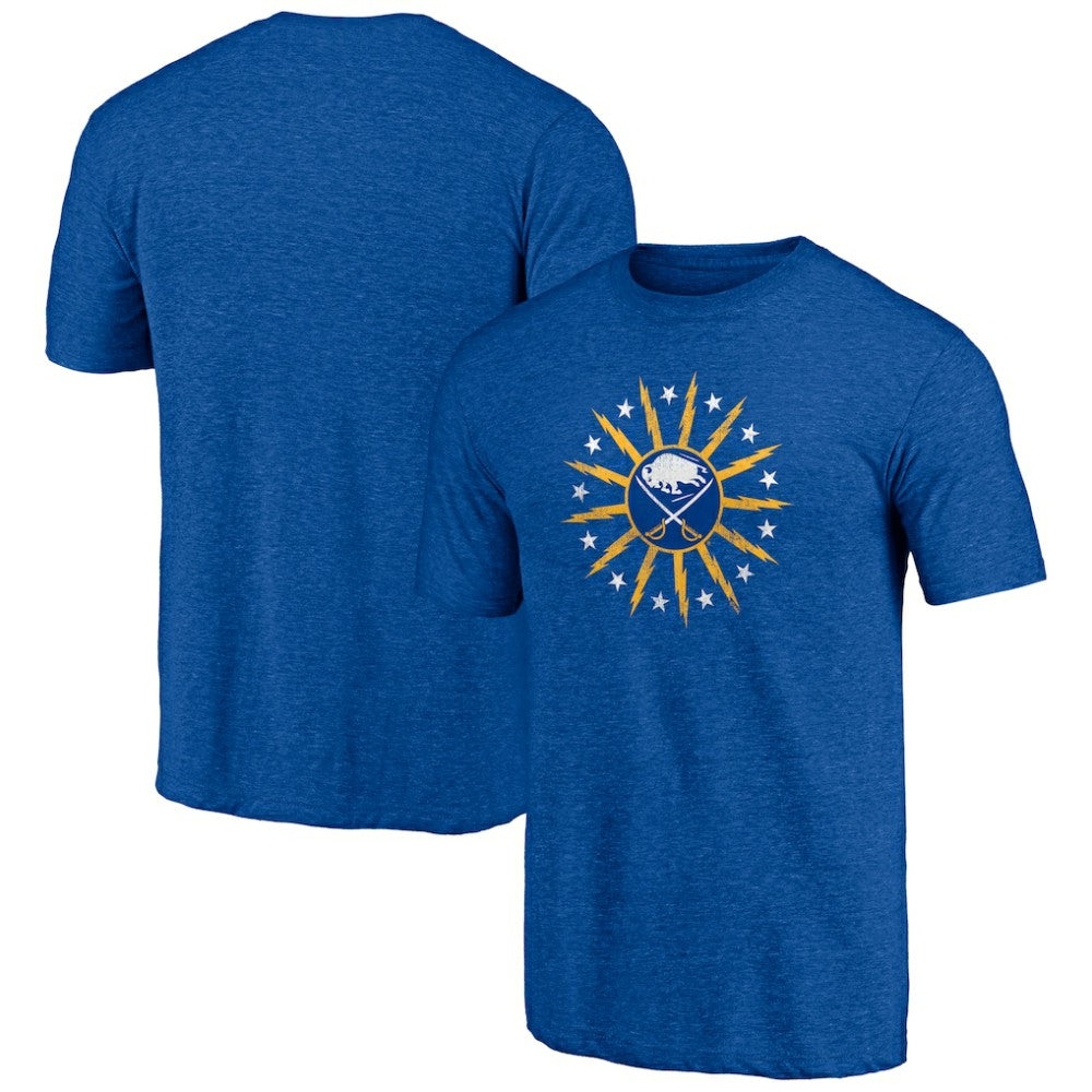 Buffalo Sabres - Shoot to Score Tri-Blend T-Shirt Royal