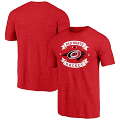 Carolina Hurricanes - Shoot to Score Tri-Blend T-Shirt Red