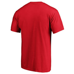 Chicago Blackhawks Splatter Logo T-Shirt Red