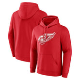 Detroit Red Wings - Primary Logo Pullover Hoodie Red