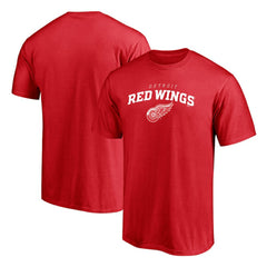 Detroit Red Wings - Team Lock Up T-Shirt Red