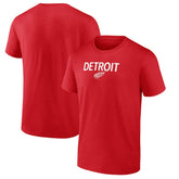 Detroit Red Wings - Primary Logo T-Shirt Red