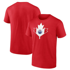 Edmonton Oilers - Canada Day T-Shirt Red