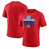 Montreal Canadiens - Proclamation Tri-Blend T-Shirt Red