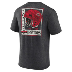 Ottawa Senators - Earnest Will Tri-Blend T-Shirt Charcoal
