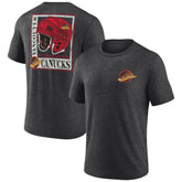 Vancouver Canucks - Earnest Will Tri-Blend T-Shirt Charcoal