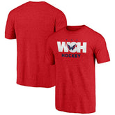 Washington Capitals Shoot to Score Tri-Blend T-Shirt Red