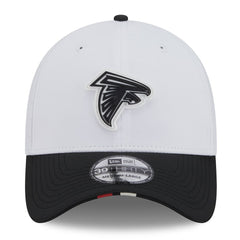 Atlanta Falcons New Era 2025 NFL Training Camp 39THIRTY Flex Hat White/Black - NFL