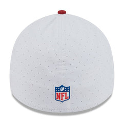 Arizona Cardinals New Era 2025 NFL Training Camp 39THIRTY Flex Hat White/Cardinal - NFL