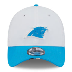 Carolina Panthers New Era 2025 NFL Training Camp 39THIRTY Flex Hat White/Blue - NFL