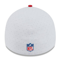 Buffalo Bills New Era 2025 NFL Training Camp Throwback Logo 39THIRTY Flex Hat White/Red - NFL