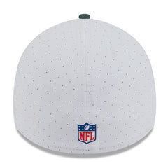 Green Bay Packers New Era 2025 NFL Training Camp 39THIRTY Flex Hat White/Green - NFL