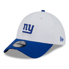 New York Giants New Era 2025 NFL Training Camp 39THIRTY Flex Hat White/Royal - NFL