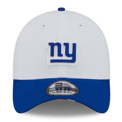 New York Giants New Era 2025 NFL Training Camp 39THIRTY Flex Hat White/Royal - NFL