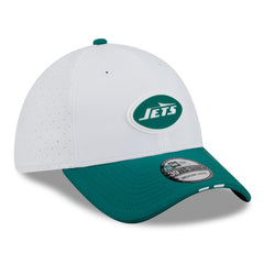 New York Jets New Era 2025 NFL Training Camp 39THIRTY Flex Hat White/Green - NFL