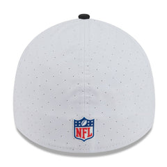 Pittsburgh Steelers New Era 2025 NFL Training Camp 39THIRTY Flex Hat White/Black - NFL