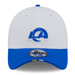 Los Angeles Rams New Era 2025 NFL Training Camp 39THIRTY Flex Hat White/Royal - NFL