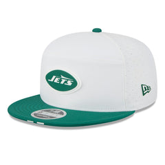 New York Jets New Era 2025 NFL Training Camp Split Panel 9FIFTY Snapback Hat White/Green - NFL