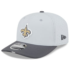 New Orleans Saints New Era 2025 NFL Training Camp 9SEVENTY Adjustable Hat Gray/Graphite - NFL