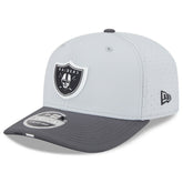 Las Vegas Raiders New Era 2025 NFL Training Camp 9SEVENTY Adjustable Hat Gray/Graphite - NFL