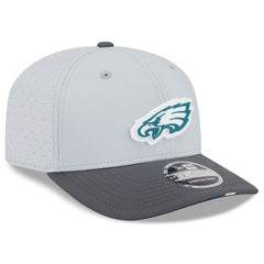 Philadelphia Eagles New Era 2025 NFL Training Camp 9SEVENTY Adjustable Hat Gray/Graphite - NFL
