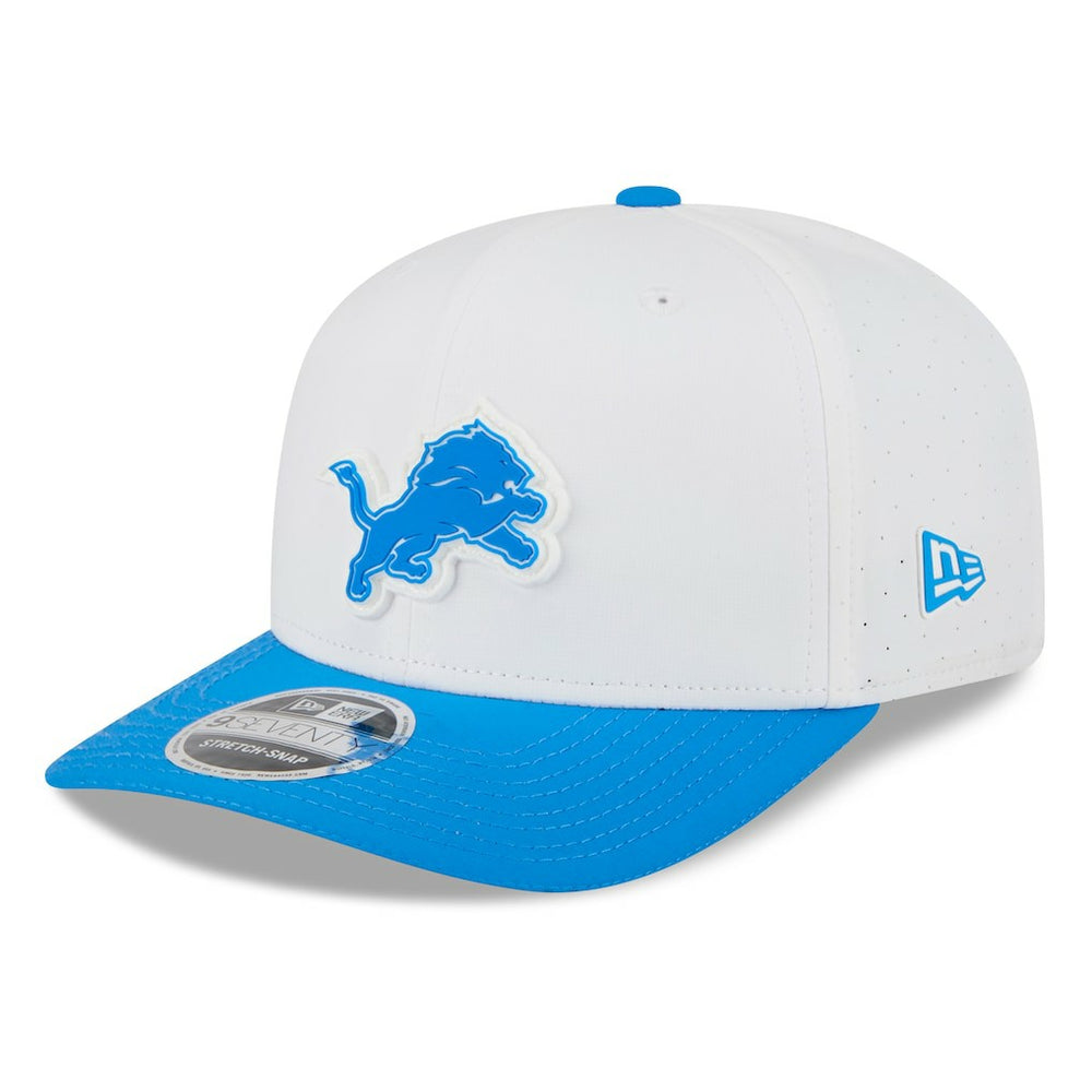 Detroit Lions New Era 2025 NFL Training Camp 9SEVENTY Adjustable Hat White/Blue - NFL