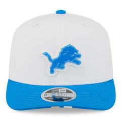 Detroit Lions New Era 2025 NFL Training Camp 9SEVENTY Adjustable Hat White/Blue - NFL