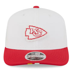 Kansas City Chiefs New Era 2025 NFL Training Camp 9SEVENTY Adjustable Hat White/Red - NFL