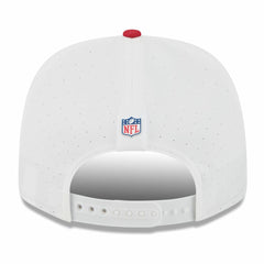 San Francisco 49ers New Era 2025 NFL Training Camp 9SEVENTY Adjustable Hat White/Scarlet - NFL