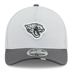 Jacksonville Jaguars New Era 2025 NFL Training Camp A-Frame 9FORTY Adjustable Hat Gray/Graphite - NFL